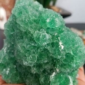 Green Fluorite cluster